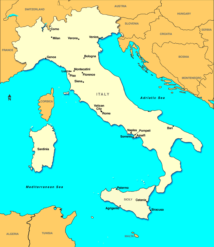 Italy Map